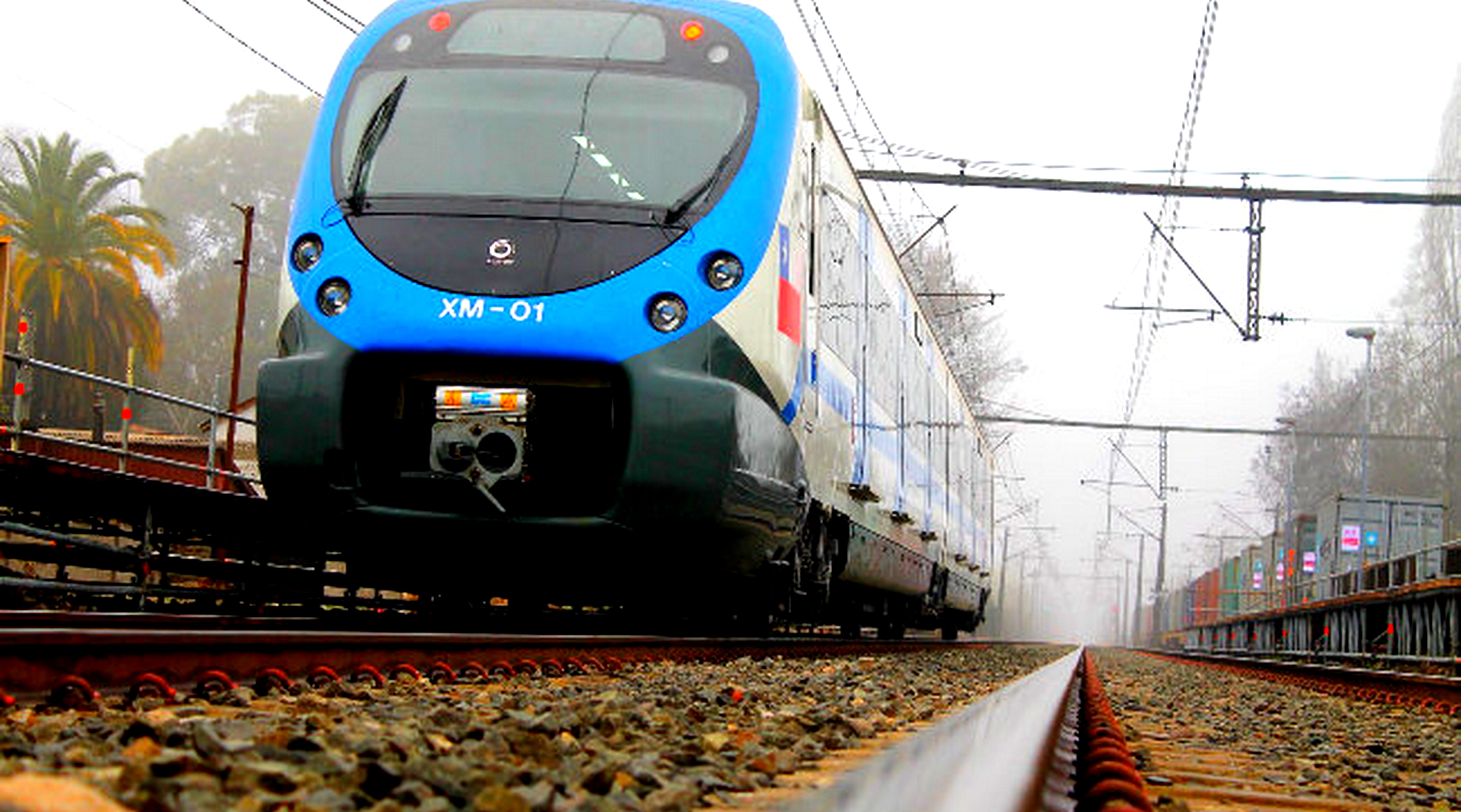 Este martes comienza marcha blanca del metrotren de Rancagua
