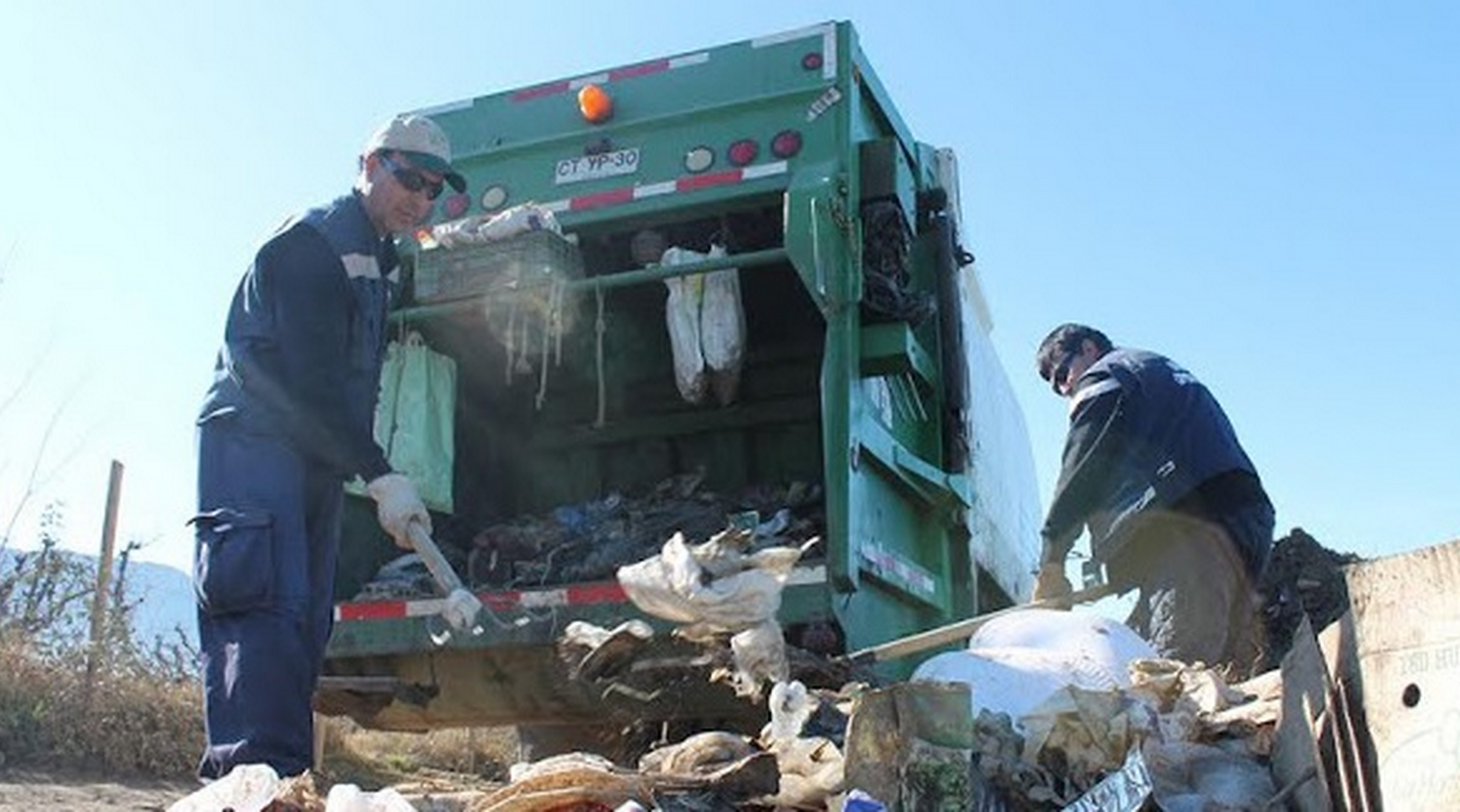 El camión de basura no pasará este viernes y sábado