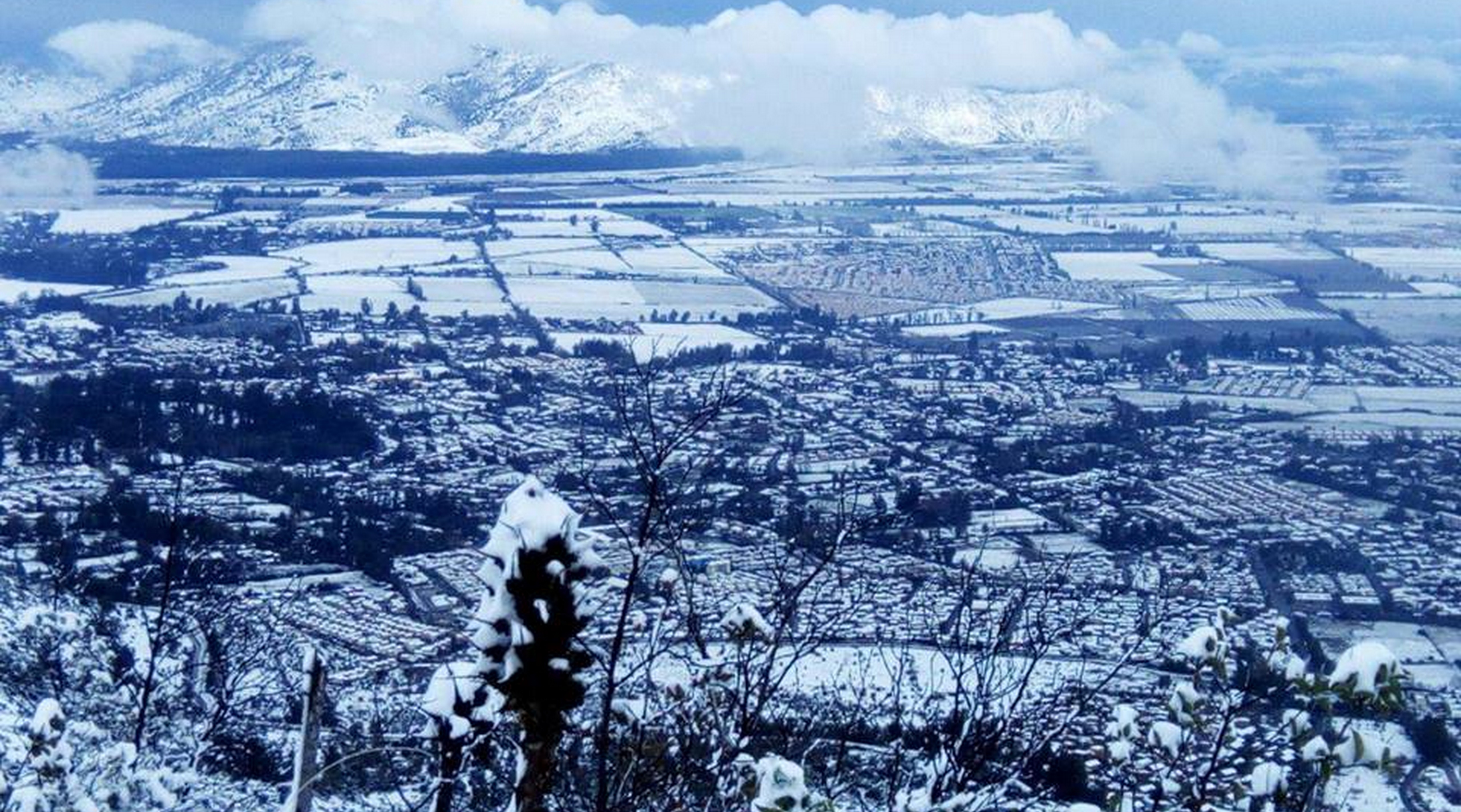 Machalí se vistió de blanco