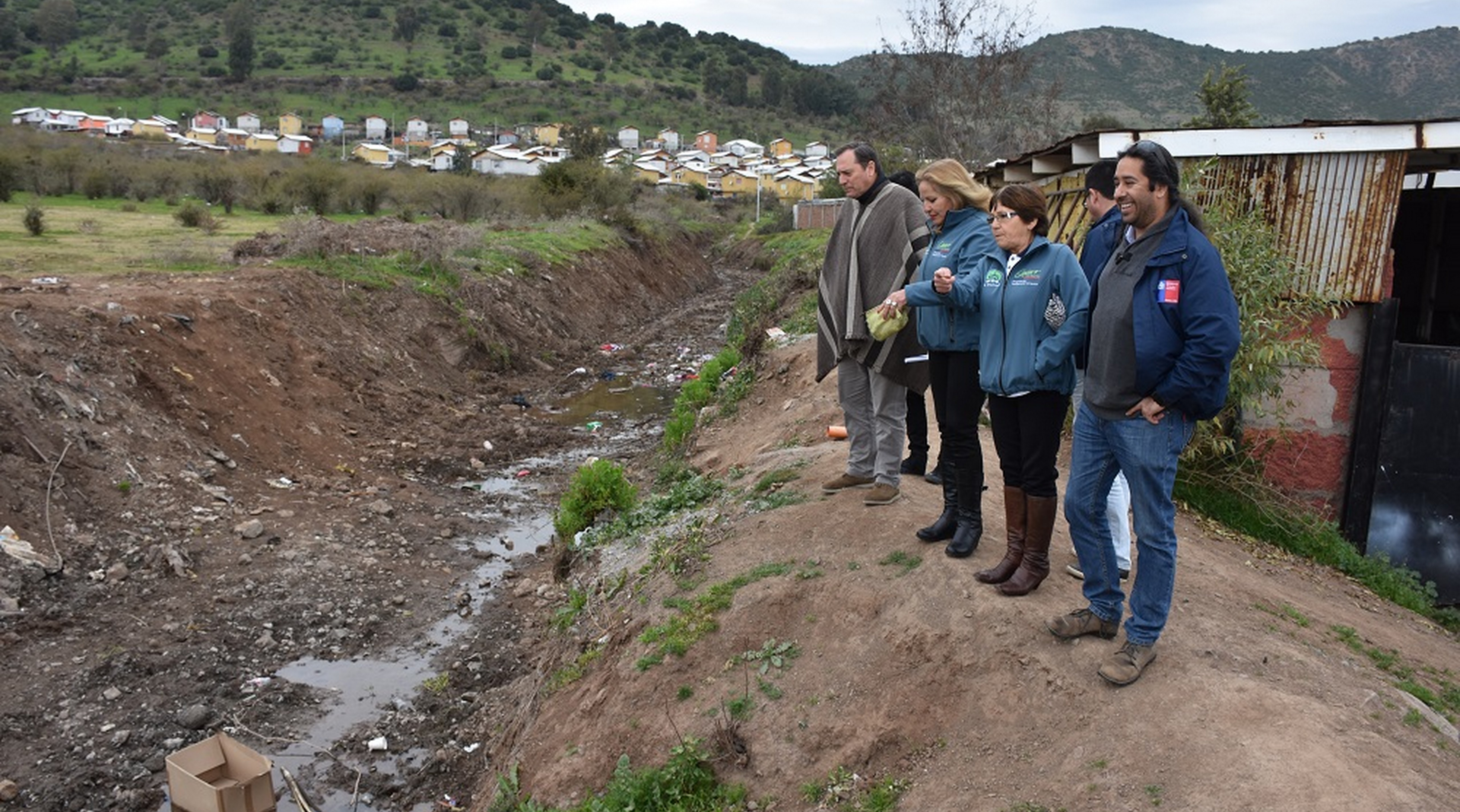 Se inician obras que mejorarán la cara del barrio Nuevo Horizonte-Cordillera en Machalí