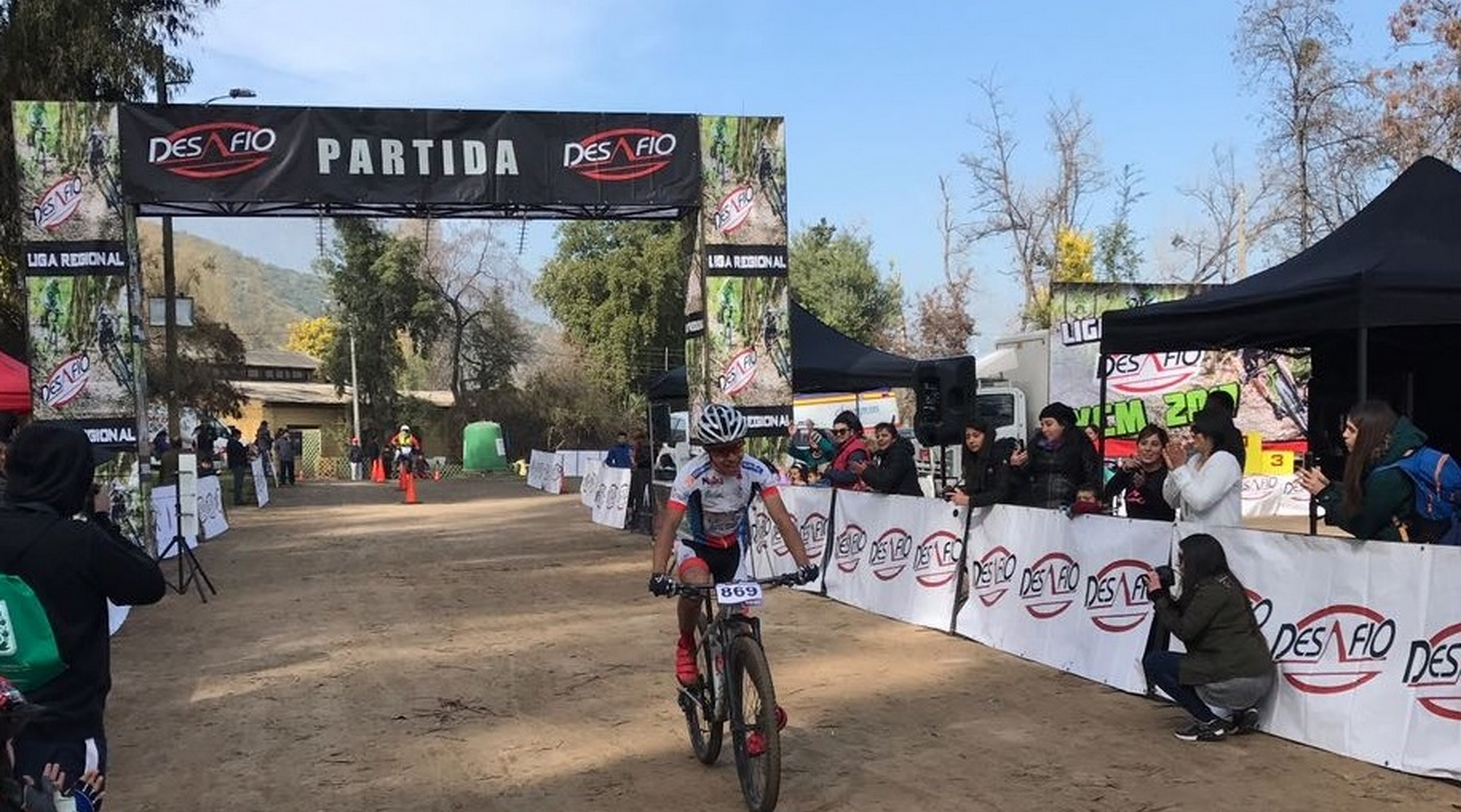 Machalí fue sede del enduro «pedalero»