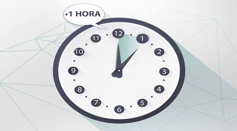 Este sábado 12 de agosto cambia la hora