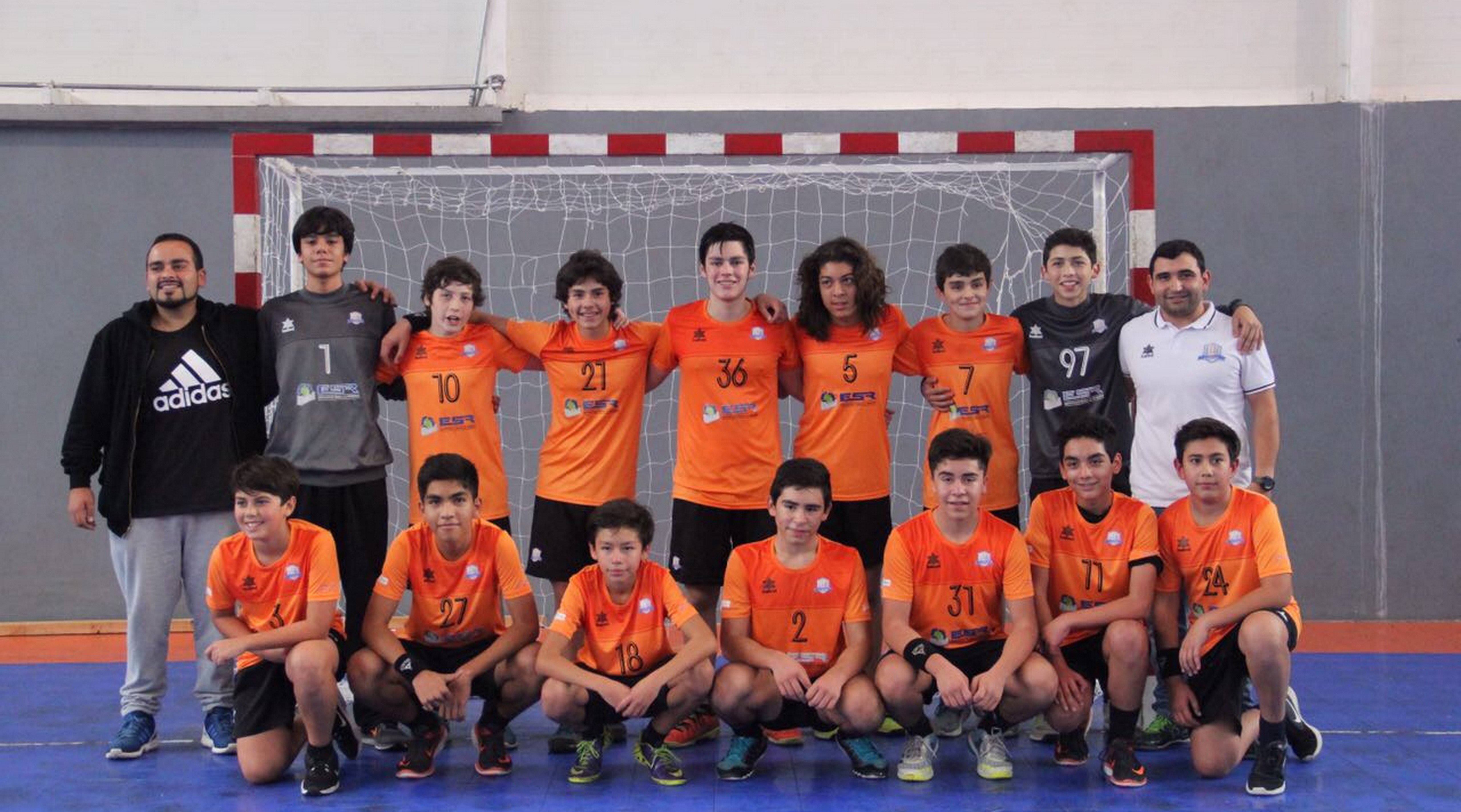 Machalí campeón juvenil de la Liga Metropolitana de Balonmano