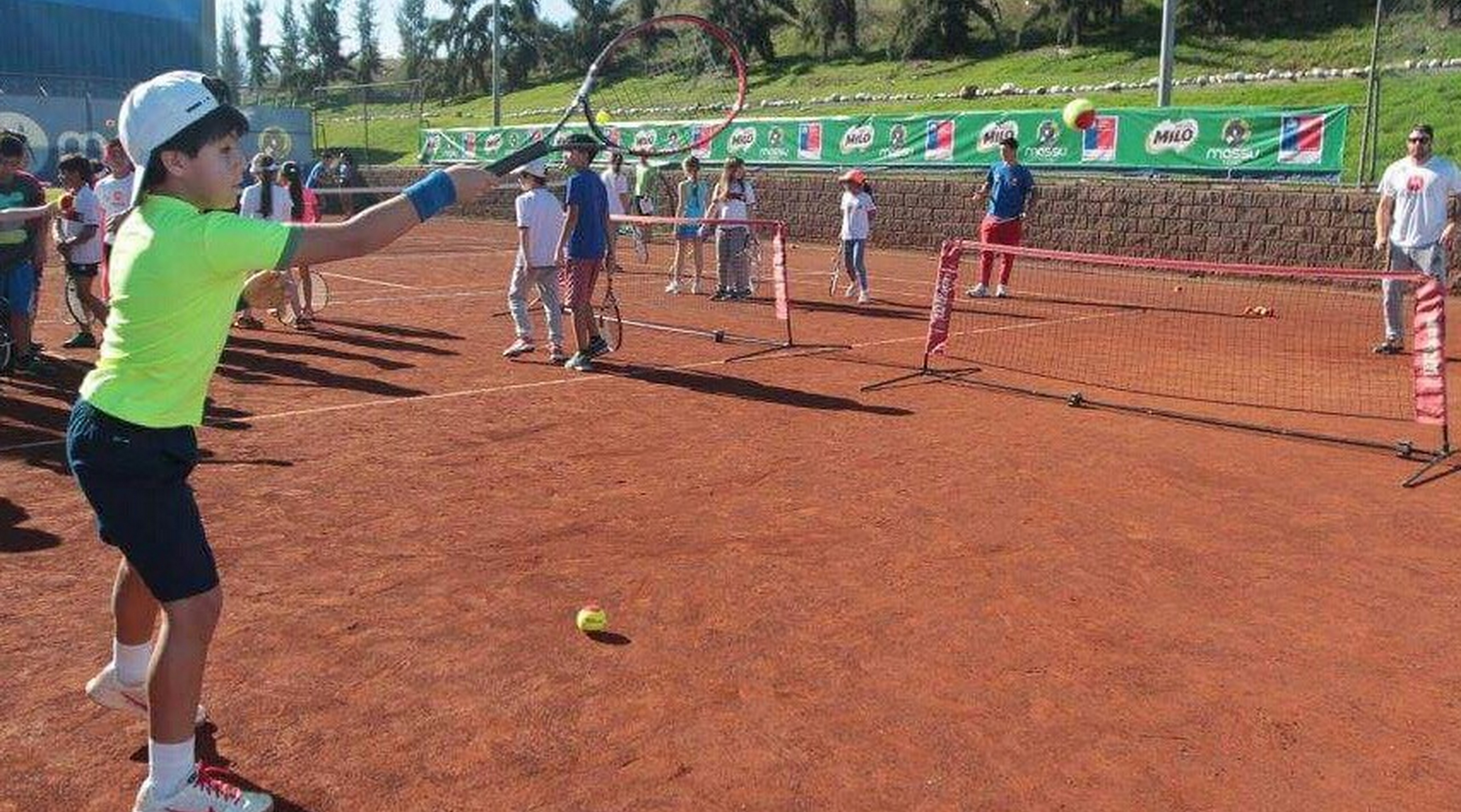 Niño tenista machalino entre los 5 mejores de Chile