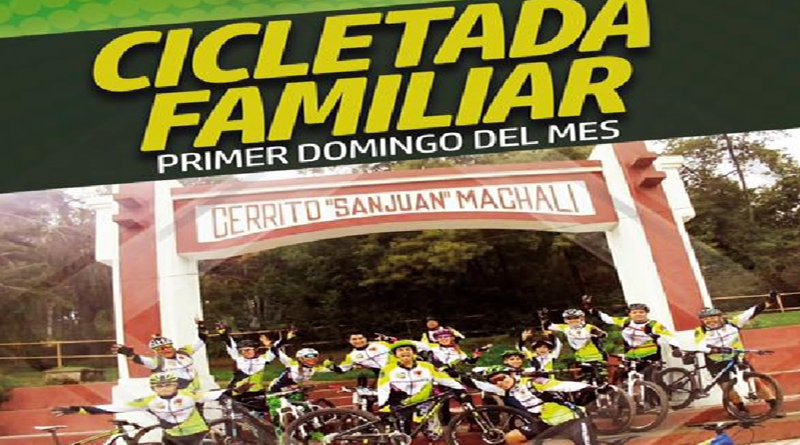 Este domingo se realizará la «Primera Cicletada Familiar» en Machalí