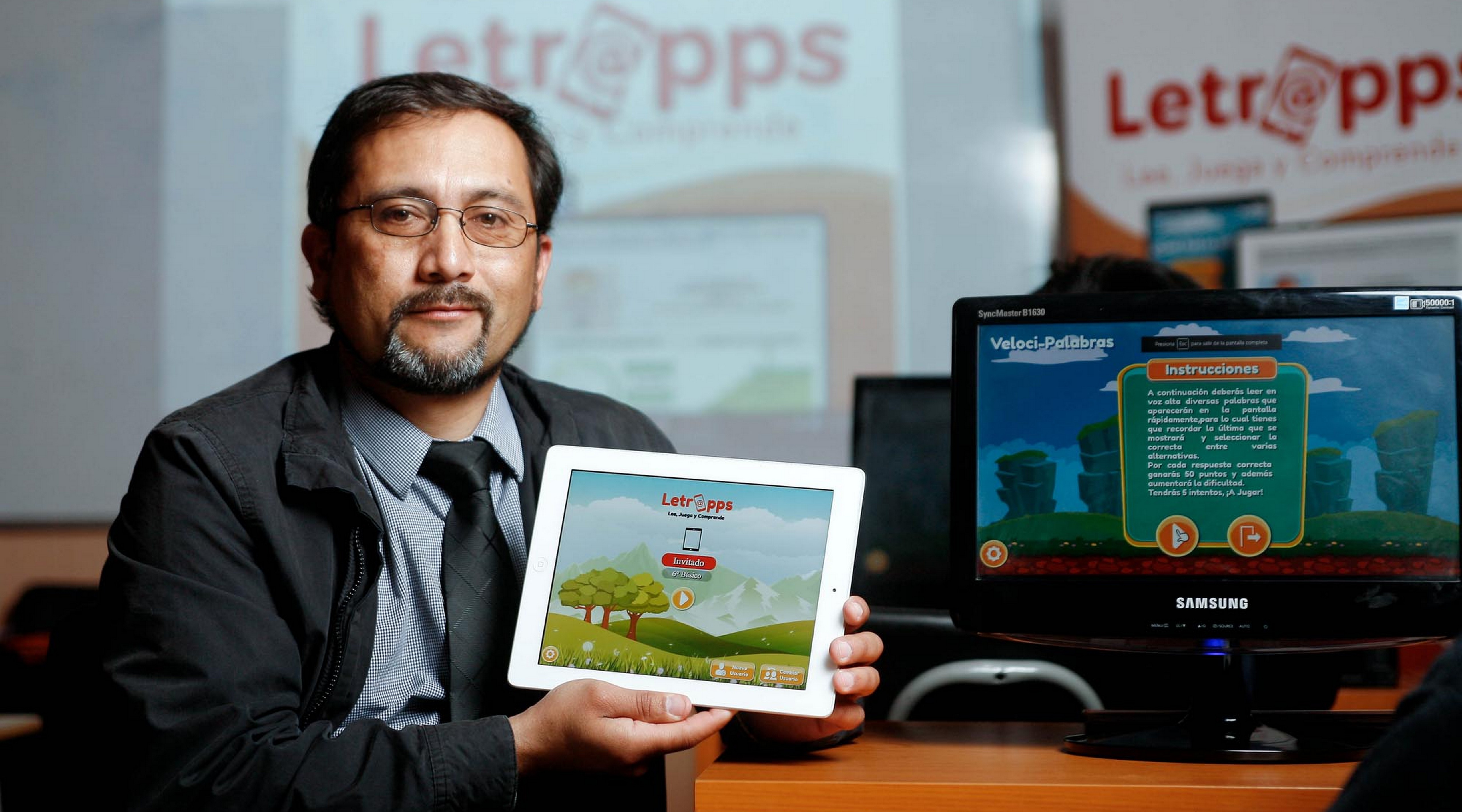 Profesor Rancagüino crea novedosa aplicación móvil y Plataforma para fomentar la lectura en niños