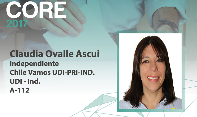 Candidata Core: Claudia Ovalle Ascui