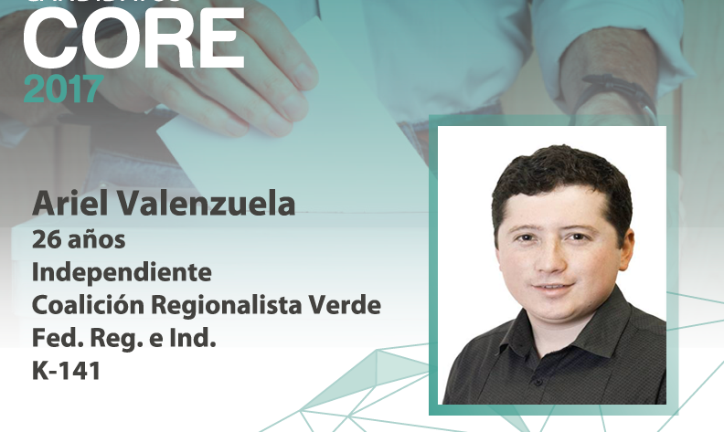Candidato Core: Ariel Valenzuela Fuenzalida 