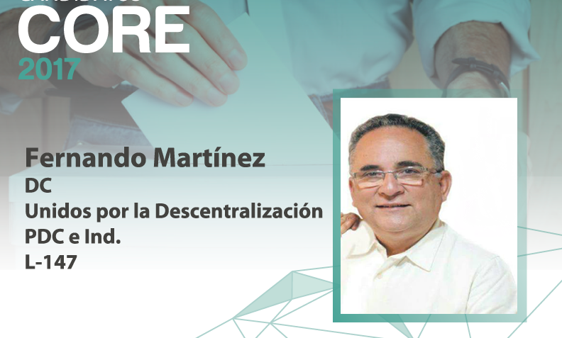 Candidato Core: Fernando Martínez Villanueva