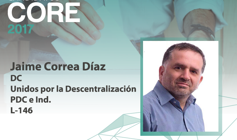 Candidato Core: Jaime Correa Díaz