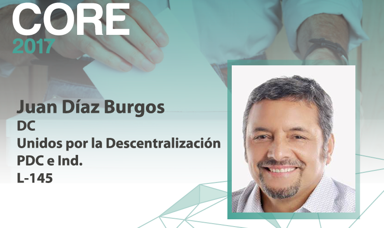 Candidato Core: Juan Díaz Burgos