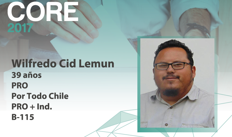 Candidato Core: Wilfredo Cid Lemun