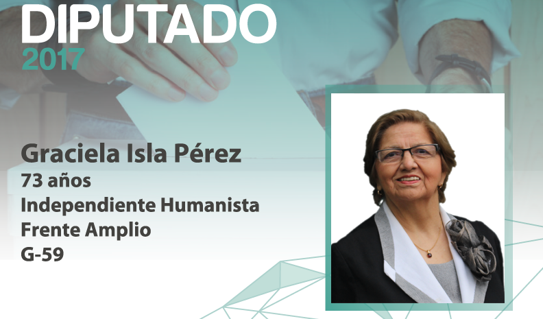 Candidata Diputada: Graciela Isla Pérez