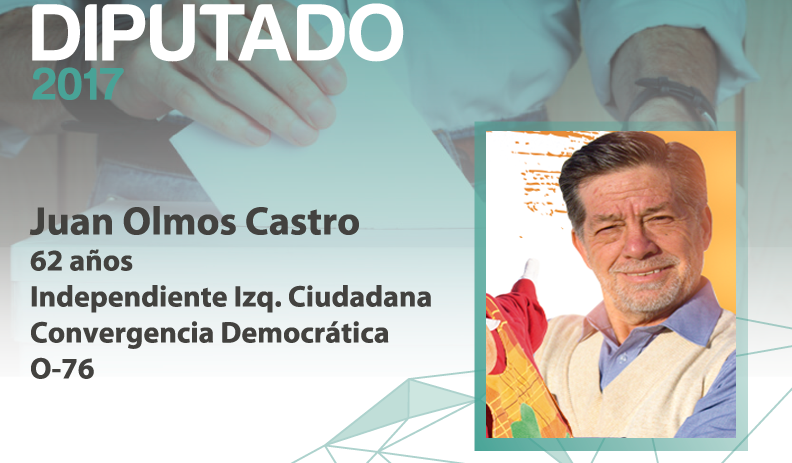 Candidato Diputado: Juan Olmos Castro
