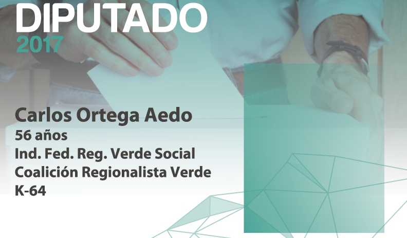 Candidato Diputado: Carlos Ortega Aedo