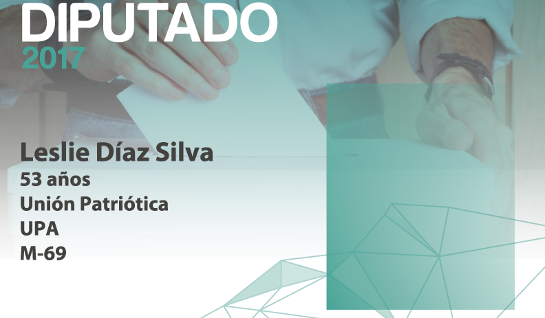 Candidata Diputada: Leslie Díaz Silva