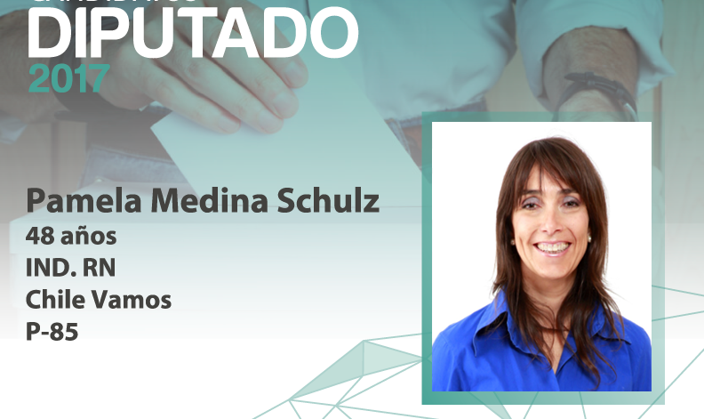 Candidata Diputada: Pamela Medina Schulz