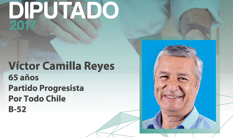 Candidato Diputado: Víctor Camilla Reyes