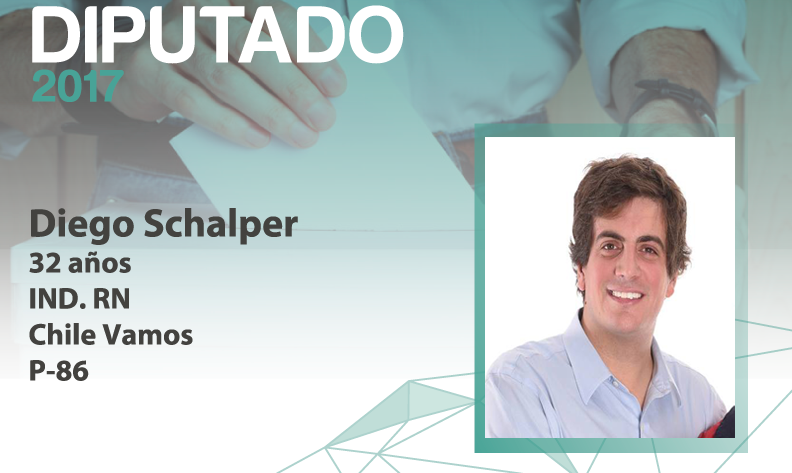 Candidato Diputado: Diego Schalper Sepúlveda  