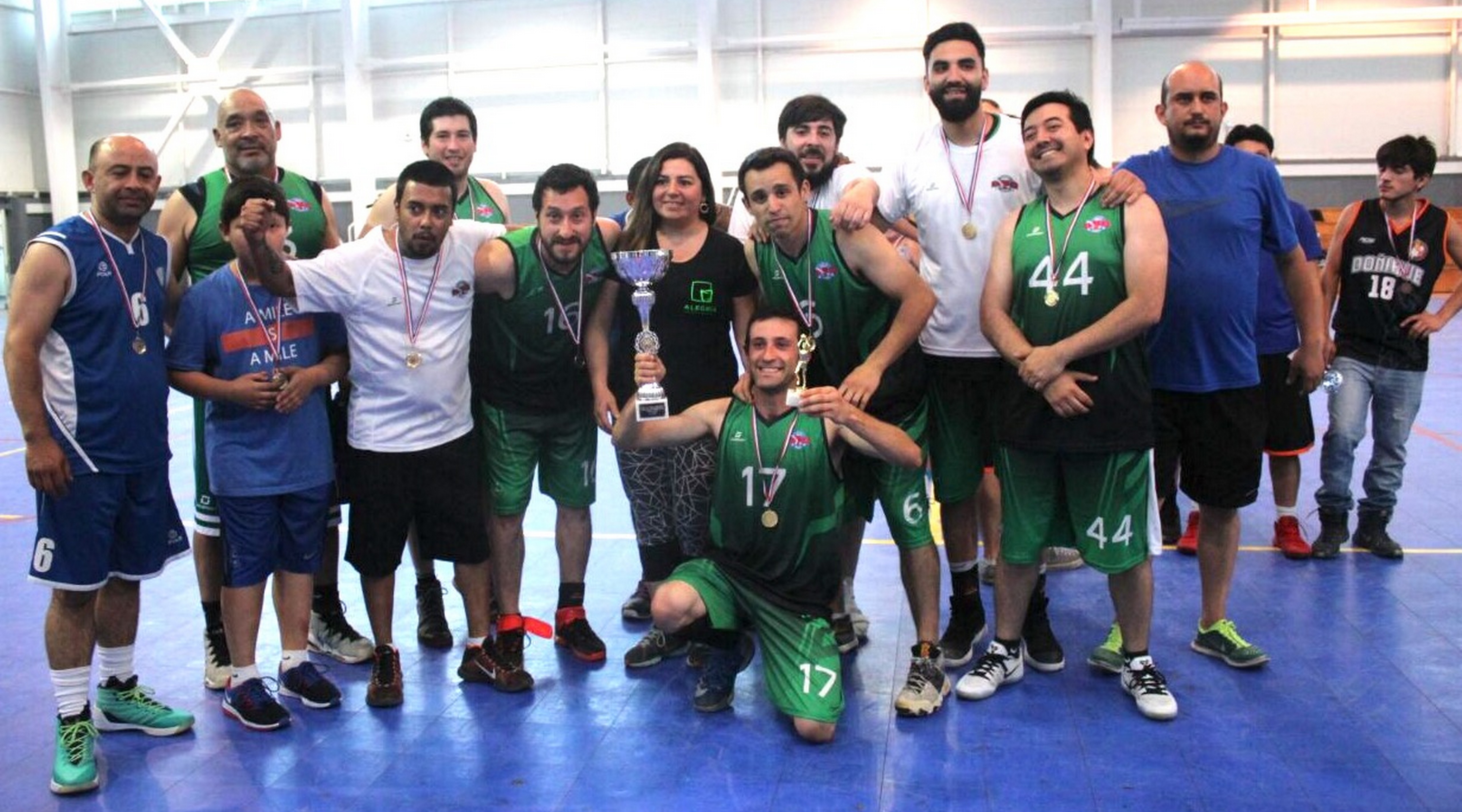 UBC Rancagua Campeón del Cuadrangular de Básquetbol en Machalí