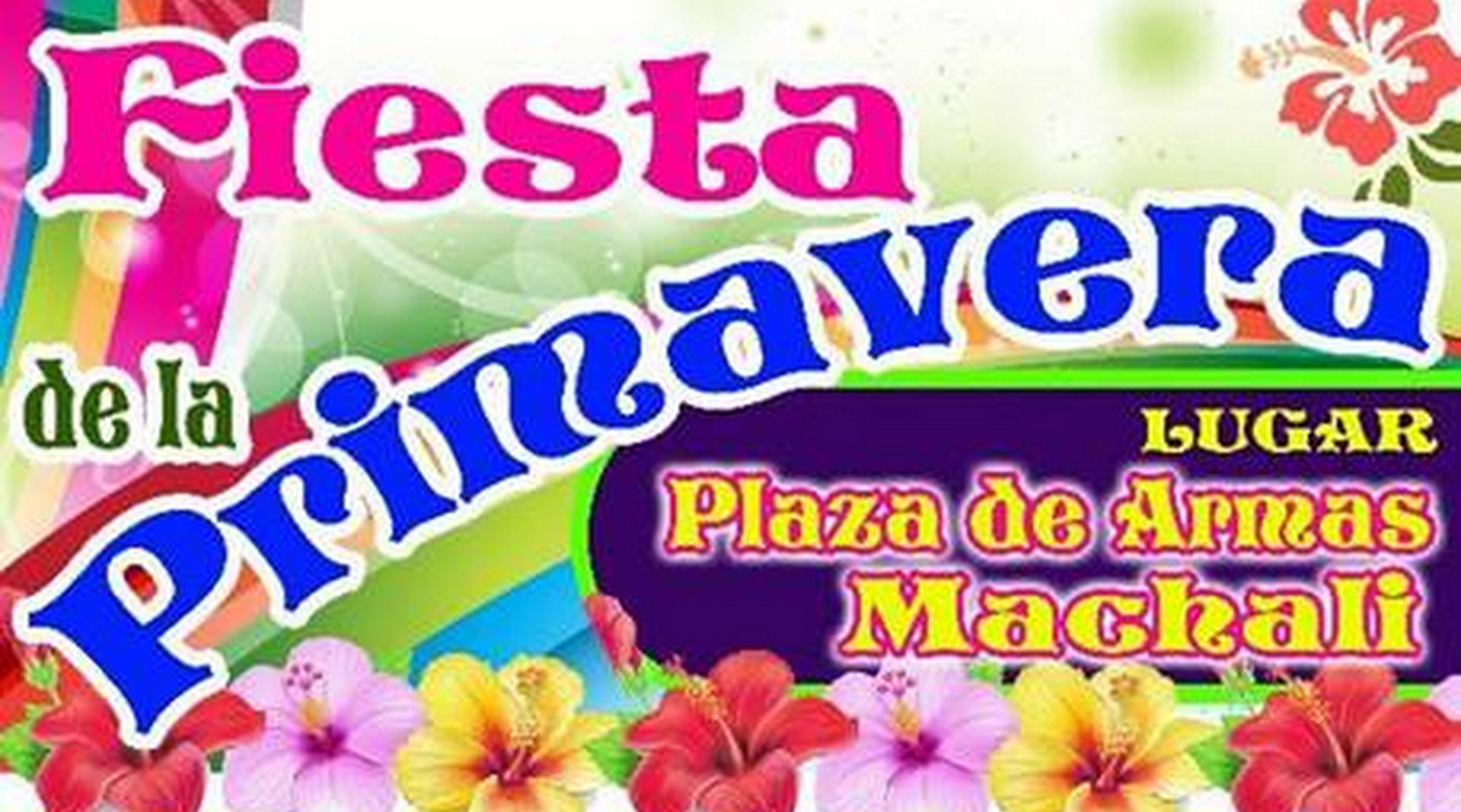 Este fin de semana se realizará la “Fiesta de la Primavera” en Machalí