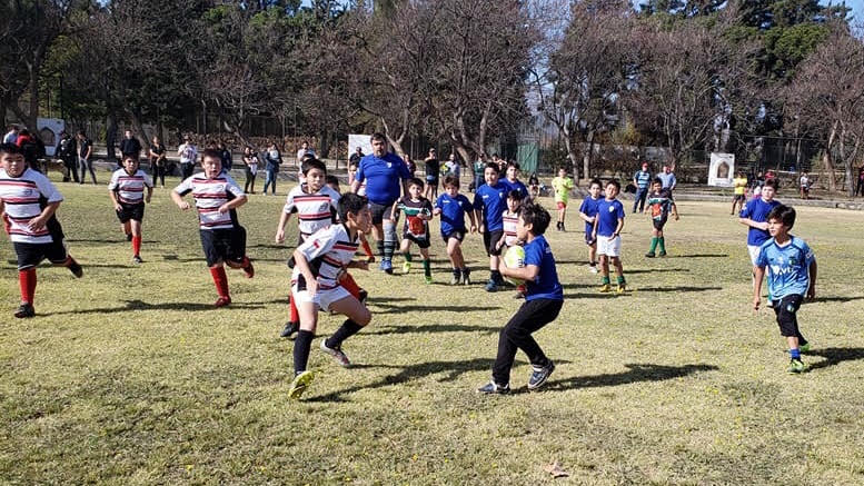Pequeños rugbystas machalinos tuvieron su debut
