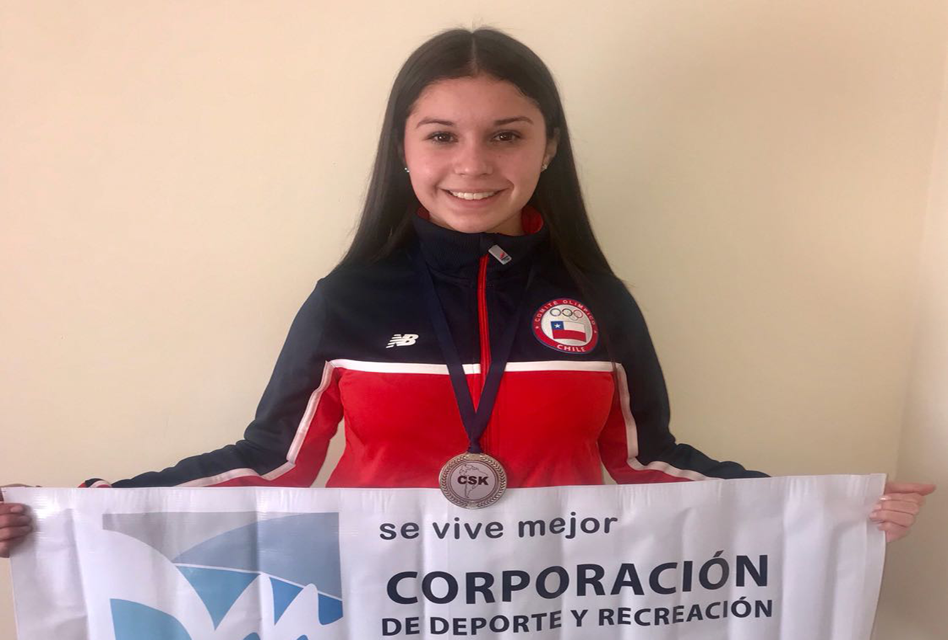 Machalina es vicecampeona sudamericana de karate