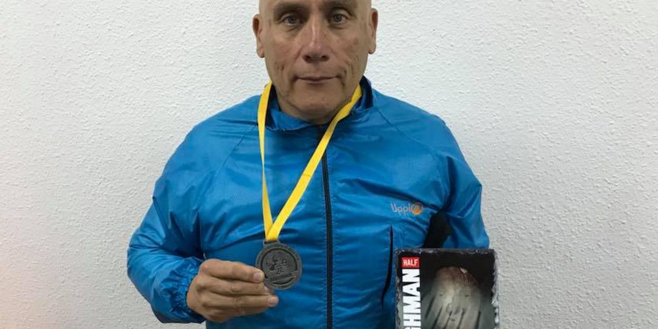 Triatleta machalino otra vez se subió al podio de los triunfadores