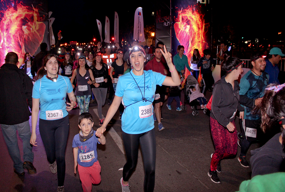 Este sábado: Corrida Nocturna gratuita en Rancagua