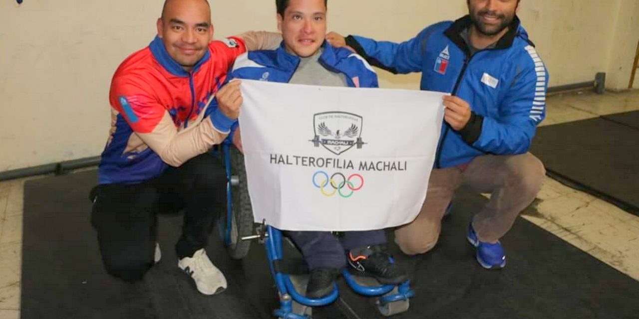 Pesista machalino convocado a la selección chilena para participar en campeonato de Para Powerlifting
