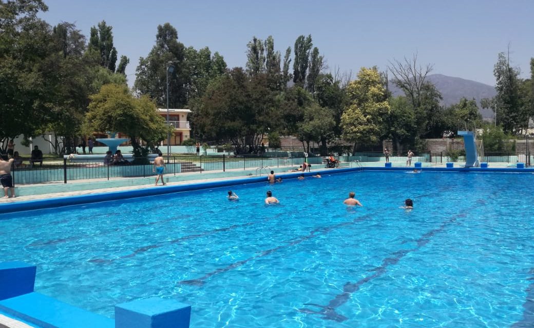 Este domingo cierra la piscina de Machalí