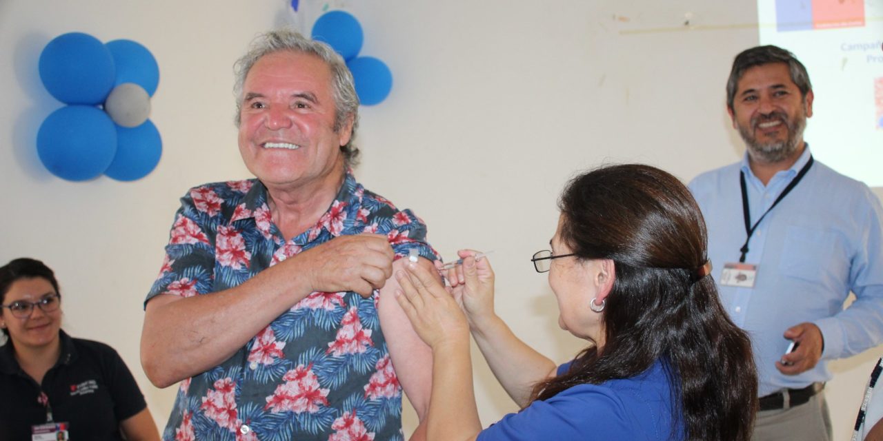 Comienza campaña de vacunación contra la influenza en Machalí