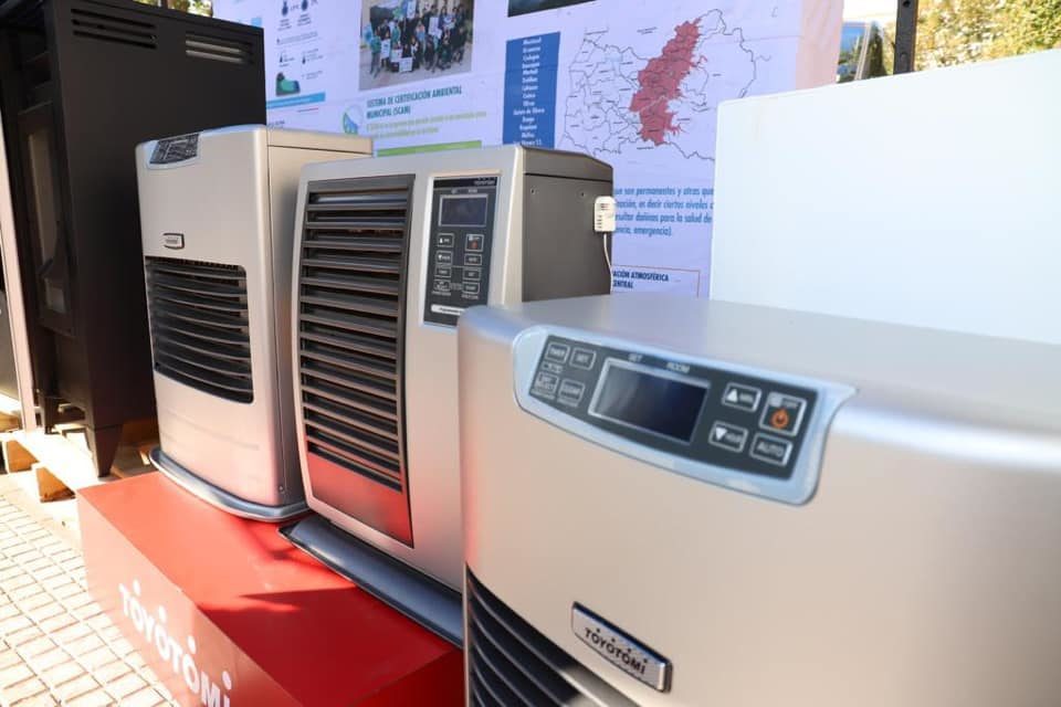 Recambio de calefactores:  Publican preseleccionados y detallan las etapas del programa
