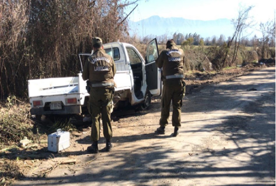 Recuperan camioneta robada desde empresa de Machalí