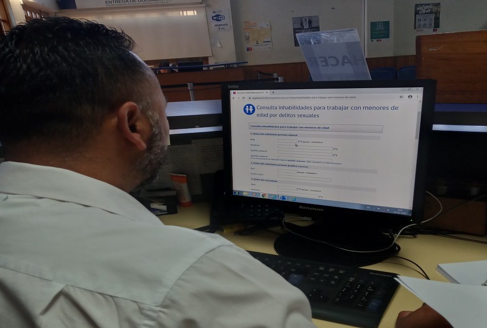 Llaman a consultar el Registro de Inhabilidades para Trabajar con Menores