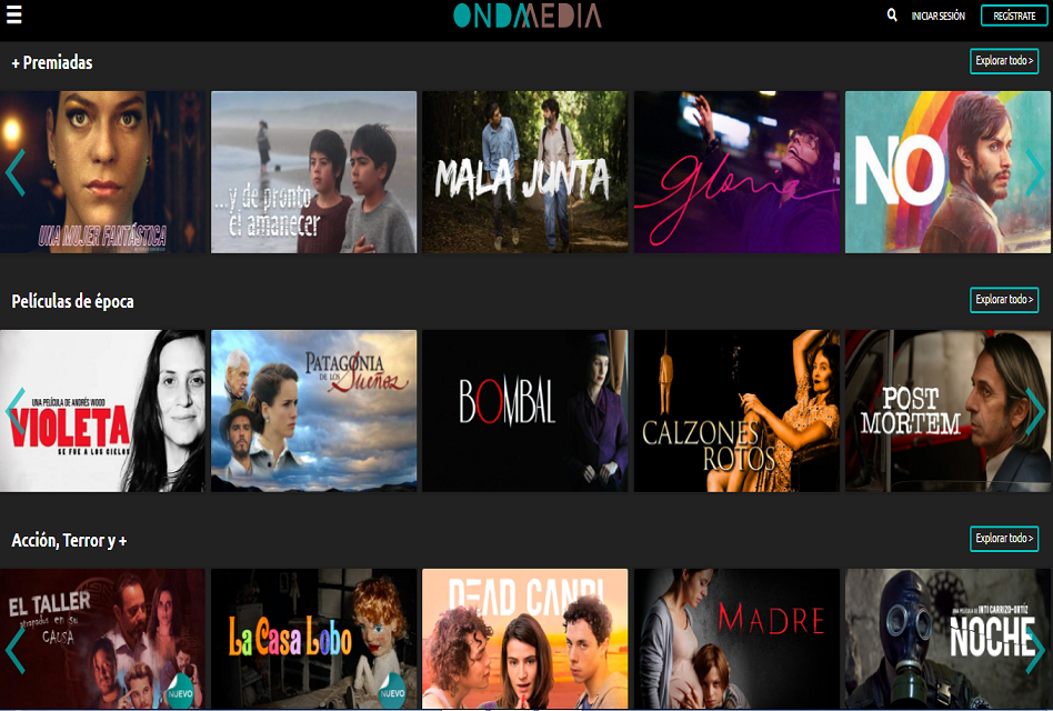 La plataforma que permite ver cine chileno gratis