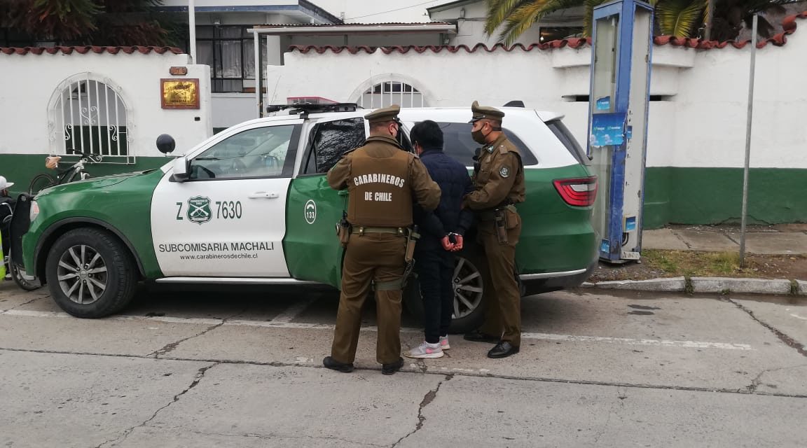 Menor de edad de Machalí andaba en moto robada durante la cuarentena