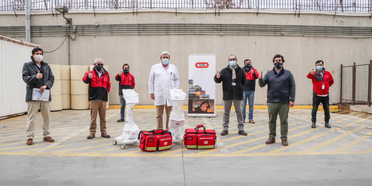 Empresa de Machalí dona dos ventiladores mecánicos al Hospital Regional