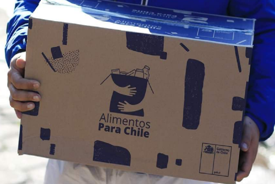 Comienza segunda entrega de cajas de alimentos en Machalí