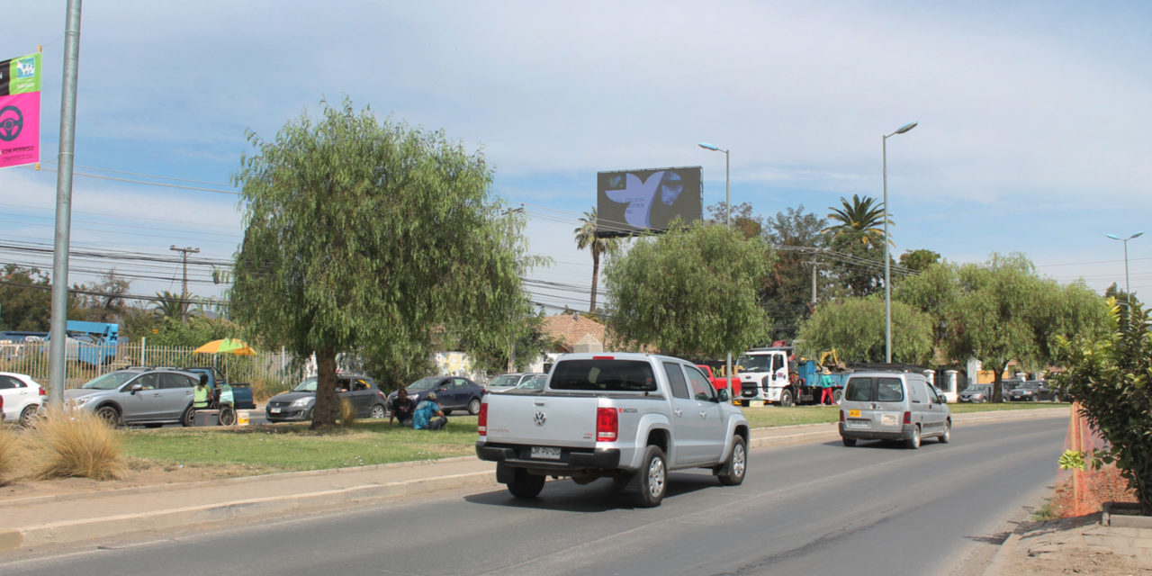 24% subió el flujo vehicular en Machalí y Rancagua en el primer mes de cuarentena