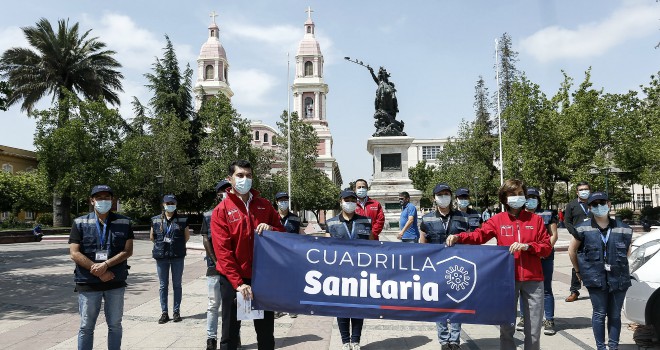 Inauguran cuadrillas sanitarias en la Región de O’Higgins