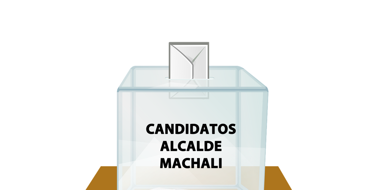 Listado de Candidaturas aceptadas a Alcalde de Machalí