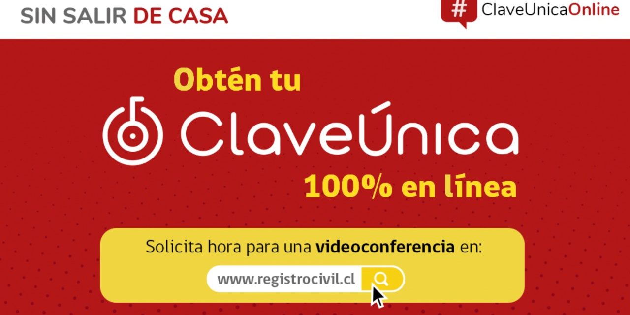 Clave única se podrá solicitar por internet