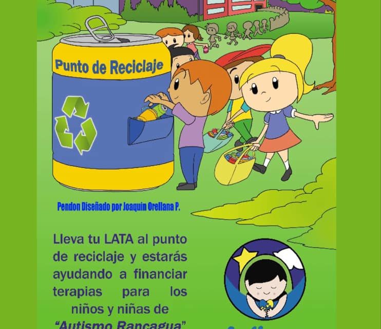 Agrupación Autismo Rancagua invita a la comunidad a participar en la campaña “Tu Lata es mi Terapia”