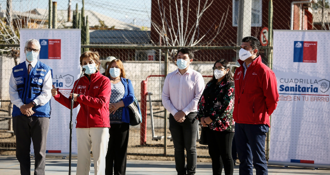 Subsecretaria Daza presentó “Cuadrillas Sanitarias en tu Barrio” en Machali