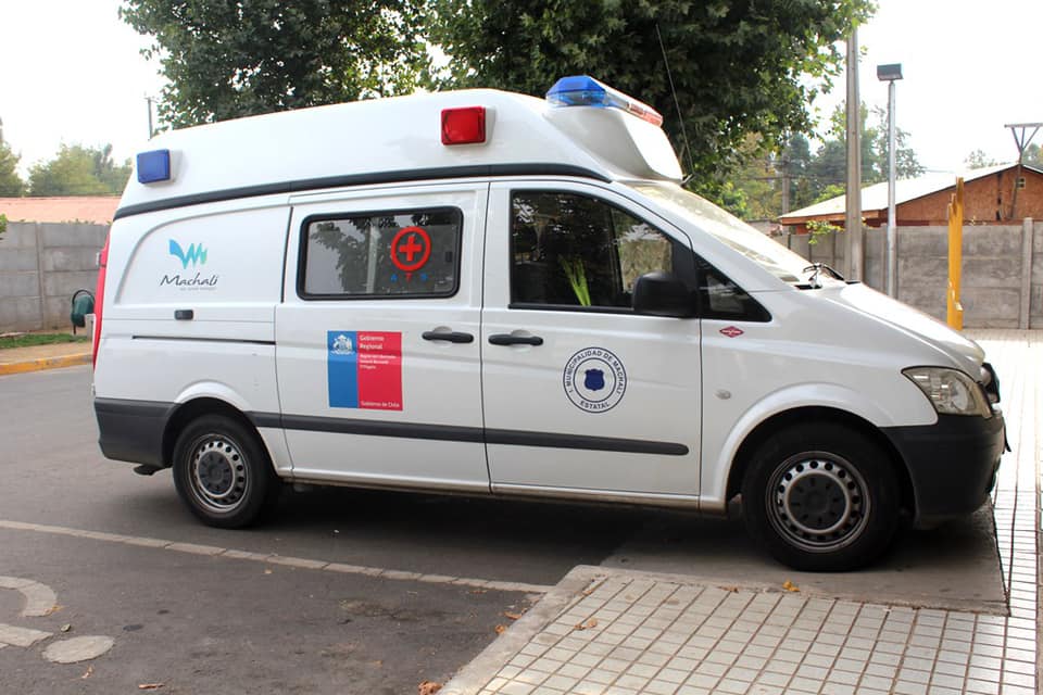 Comienza a operar tercera ambulancia en Machali
