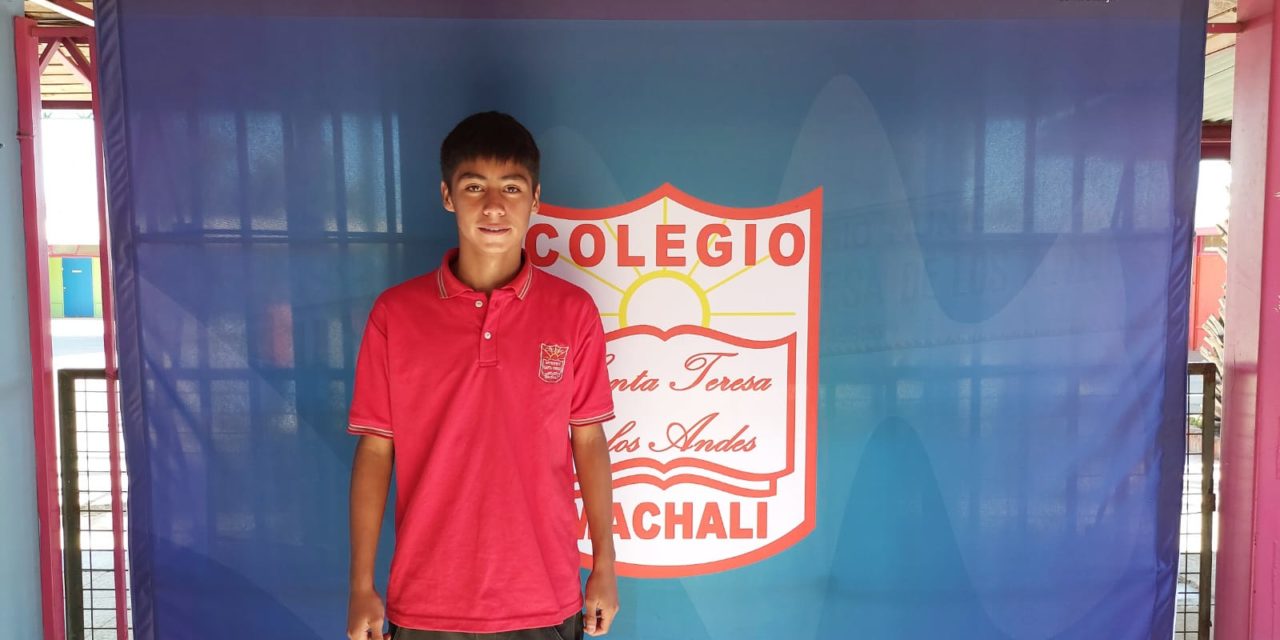 Estudiante de colegio Santa Teresa de Machalí fue convocado a la selección chilena Sub- 15