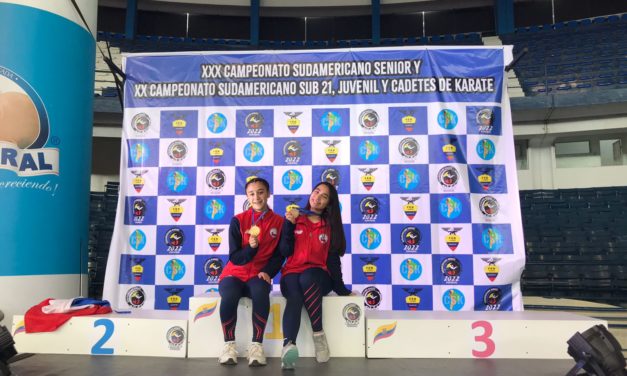 Deportistas se lucieron en Sudamericano de Karate