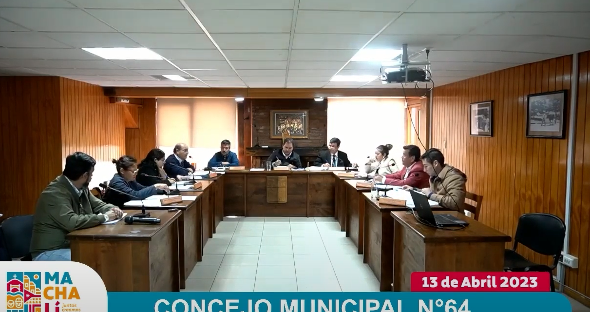 Concejos Municipales de Machali son transmitidos en vivo por internet
