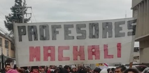 Profesores de Machali se unen a Paro Nacional de este miércoles